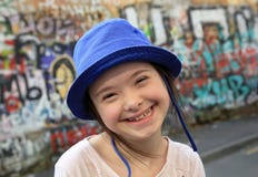 Little girl have fun stock images Little girl have fun stock images