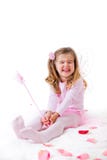 Little Girl In A Fairy Costume Stock Image Little Girl In A Fairy Costume Stock Image