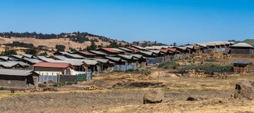 A little village in the Simien Mountains in Northern Ethiopia royalty free stock photo A little village in the Simien Mountains in Northern Ethiopia royalty free stock photo