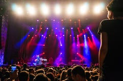 Live concert audience Stock Photos Live concert audience Stock Photos