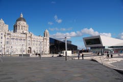Liverpool waterfront stock photo Liverpool waterfront stock photo