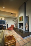 Living Room With Fireplace royalty free stock image Living Room With Fireplace royalty free stock image