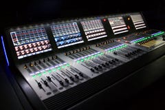 ljudsignal blandaremusikprofessionell dig arkivbilder ljudsignal blandaremusikprofessionell dig arkivbilder