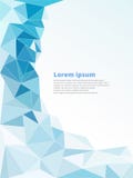 Ljus - blå polygonal mosaikbakgrundsillustration vektor illustrationer Ljus - blå polygonal mosaikbakgrundsillustration vektor illustrationer