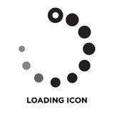 Loading icon vector isolated on white background, logo concept o stock illustration Loading icon vector isolated on white background, logo concept o stock illustration