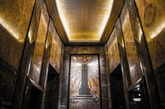 Lobby d'entrée principale d'Empire State Building Photo stock Lobby d'entrée principale d'Empire State Building Photo stock