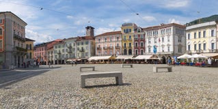Locarno - λίμνη Maggiore - Ελβετία στοκ φωτογραφία Locarno - λίμνη Maggiore - Ελβετία στοκ φωτογραφία