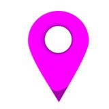 Location map icon. Vector illustration. stock illustration Location map icon. Vector illustration. stock illustration