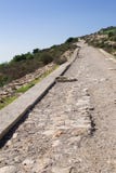 The road leading to Oufella Kasbah ruins, Agadir, Morocco, Africa stock photography The road leading to Oufella Kasbah ruins, Agadir, Morocco, Africa stock photography