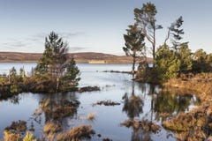 Lochindorb & Castle ruins in Scotland. stock photography Lochindorb & Castle ruins in Scotland. stock photography