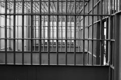 Locked Jail Cell Prison Bars