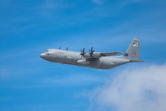 Lockheed C-130 Hercules foto de stock Lockheed C-130 Hercules foto de stock