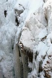 Lodowy pięcie w Ouray Kolorado obrazy stock Lodowy pięcie w Ouray Kolorado obrazy stock