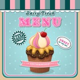 Lody menu pokrywa Obraz Royalty Free Lody menu pokrywa Obraz Royalty Free