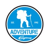 Logo d'illustration d'aventure de calibre de vecteur et conception d'insigne illustration stock Logo d'illustration d'aventure de calibre de vecteur et conception d'insigne illustration stock