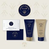 Logo de raseur-coiffeur de club de monsieur Ciseaux et un rasoir avec l'emblème de lettres Logo et identité de Barber Shop illustration de vecteur Logo de raseur-coiffeur de club de monsieur Ciseaux et un rasoir avec l'emblème de lettres Logo et identité de Barber Shop illustration de vecteur