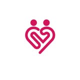 Logo de vecteur d'icône de coeur, symbole de relations illustration libre de droits Logo de vecteur d'icône de coeur, symbole de relations illustration libre de droits