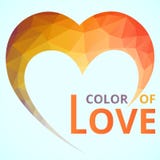 Logo Heart Geometic stock illustration Logo Heart Geometic stock illustration