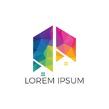 Real estate logo design. vector illustration Real estate logo design. vector illustration
