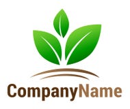 logo vert de lame illustration libre de droits logo vert de lame illustration libre de droits