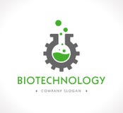 Logotipo - biotecnologia ilustração do vetor Logotipo - biotecnologia ilustração do vetor