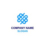 Logotipo da inicial da letra de WSM ilustração stock Logotipo da inicial da letra de WSM ilustração stock
