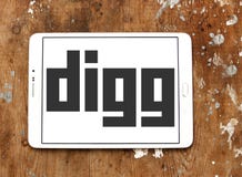 Logotipo de Digg Imagen de archivo libre de regalías Logotipo de Digg Imagen de archivo libre de regalías