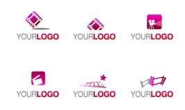 Logotipo do filme e do industria do cinema