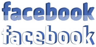 logotipo social de 3D Facebook medios libre illustration logotipo social de 3D Facebook medios libre illustration