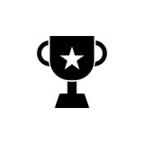 Logro, premio, icono premiado Las muestras y los símbolos se pueden utilizar para la web, logotipo, app móvil, UI, UX ilustración del vector Logro, premio, icono premiado Las muestras y los símbolos se pueden utilizar para la web, logotipo, app móvil, UI, UX ilustración del vector