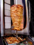Loja do kebab de Doner fotografia de stock royalty free Loja do kebab de Doner fotografia de stock royalty free