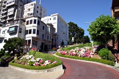 Lombard Street, San Francisco Royalty Free Stock Image