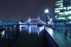 London At Night, Tower Bridge At Night, London, Royalty Free Stock Photo London At Night, Tower Bridge At Night, London, Royalty Free Stock Photo