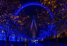 London Eye at night stock photo London Eye at night stock photo