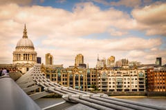 London-St Paul`s cathedral-Sunset royalty free stock photography London-St Paul`s cathedral-Sunset royalty free stock photography