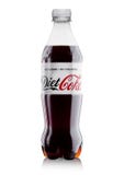 LONDON, UK -DECEMBER 07, 2017: Bottle of Diet Coca-Cola on white. Coca-Cola is one of the most popular soda products in the world. royalty free stock photo LONDON, UK -DECEMBER 07, 2017: Bottle of Diet Coca-Cola on white. Coca-Cola is one of the most popular soda products in the world. royalty free stock photo