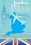 Londres, concepto plano del viaje del diseño de los iconos libre illustration Londres, concepto plano del viaje del diseño de los iconos libre illustration