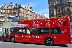 Londyński wycieczki turysycznej buse zdjęcie royalty free Londyński wycieczki turysycznej buse zdjęcie royalty free