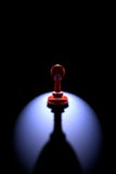 Lonely chess piece (pawn - a wine glass) Royalty Free Stock Photo Lonely chess piece (pawn - a wine glass) Royalty Free Stock Photo