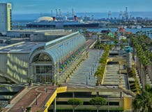 Long Beach Convention Center Royalty Free Stock Photography