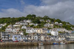 LOOE, Cornwall, England, UK - September 10 2018: Looe A Very Popular Fishing Port And Beach Holiday Resort Stock Images LOOE, Cornwall, England, UK - September 10 2018: Looe A Very Popular Fishing Port And Beach Holiday Resort Stock Images