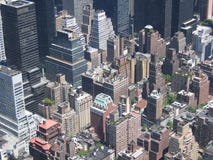 Looking Down From The Empire State Building Royalty Free Stock Image Looking Down From The Empire State Building Royalty Free Stock Image