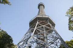 Lookout Tower, Petrin Hill Park, Prague Stock Photography Lookout Tower, Petrin Hill Park, Prague Stock Photography