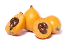 Loquat Fruit Stock Photo