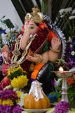 Lord Ganesh with his favourite Modak during Ganesh Puja celebration stock photos Lord Ganesh with his favourite Modak during Ganesh Puja celebration stock photos
