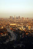 Los Angeles At Sunset Royalty Free Stock Images