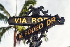 Rodeo Drive street sign stock images Rodeo Drive street sign stock images