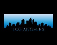 Los angeles city skyline vector illustration vector illustration Los angeles city skyline vector illustration vector illustration