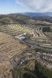 Los Angeles Porter Ranch Construction Aerial lizenzfreies stockbild Los Angeles Porter Ranch Construction Aerial lizenzfreies stockbild