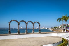 Los Arcos - Puerto Vallarta, Jalisco, Mexico royalty-vrije stock afbeelding Los Arcos - Puerto Vallarta, Jalisco, Mexico royalty-vrije stock afbeelding